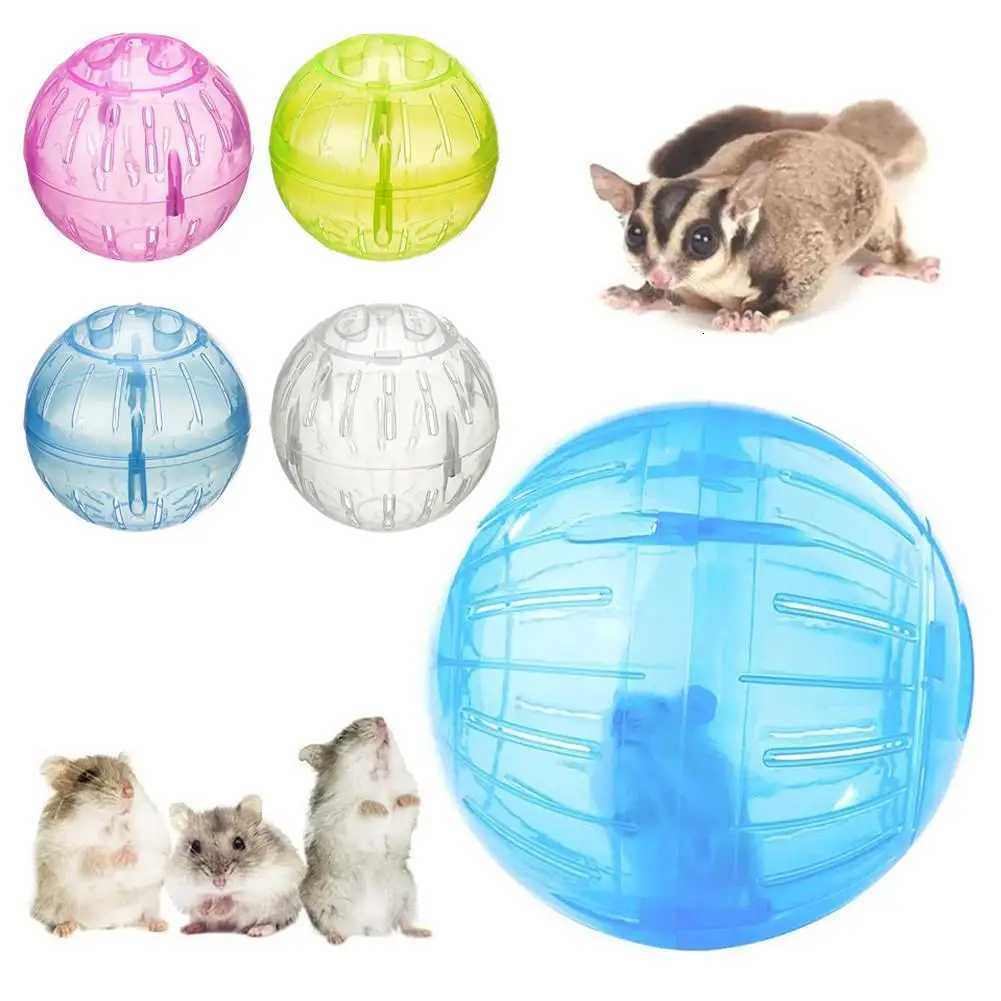 Transparent Acrylic Hamster Exercise Wheel Escape Proof Lightweight Portable Safe Multi Activity Pet Small Cage Design G3U6 M251205