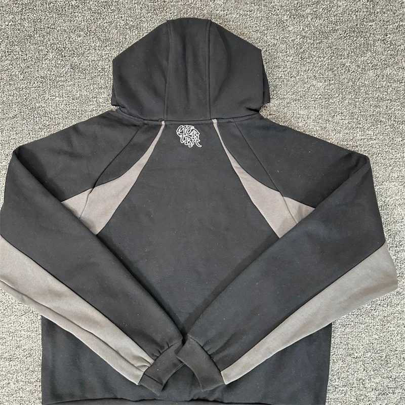 Mertra Black Hoodies Men Women Pure Cotton Casual Hooded Pullovers Embroidery Sweatshirts X251205
