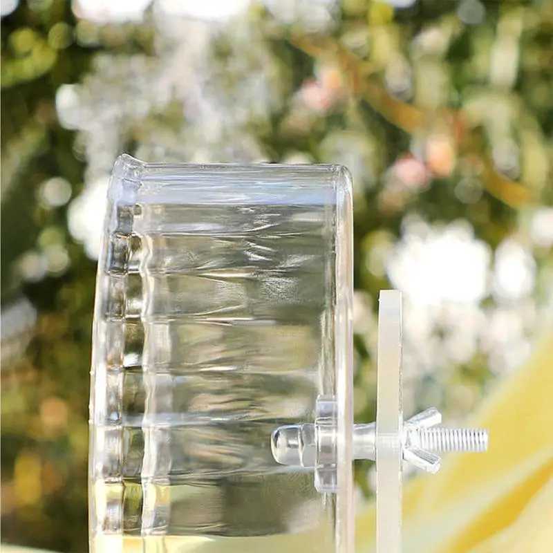 Silent Hamster Wheel Silent Running Transparent Wheel Spinner Gerbil Toys Height Adjustable Hamster Accessories Pet Supplies For M251205