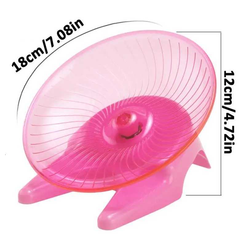Transparent Anti-slip Hamster Running Wheels Indoor Exercise Toys For Healthy Happy Hamsters Pet M251205