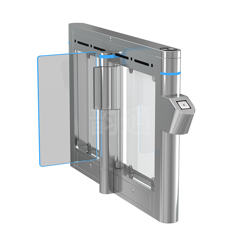 Factory-Customized Speed Gate Turnstile for Kindergarten/Playground - Face Recognition & QR Code Ticket Checking, Safe Fast-Pass Access Control Barrie