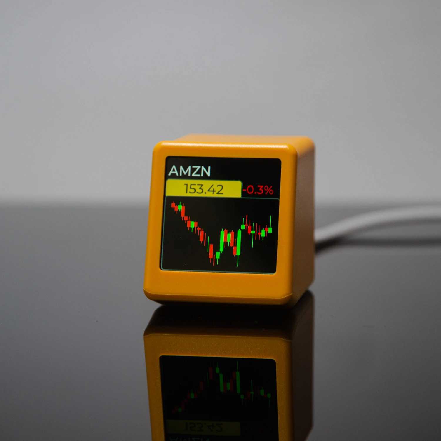 GeekMagic NerdMiner BitCoin CryptocurrencyStocksFuturesCurrency Exchange RatePrice Tracker TickerTime Clock Weather Display M251205 - view 6