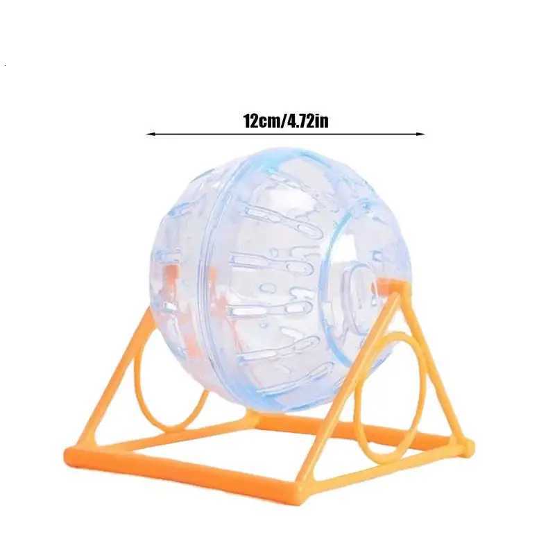 Hamster Wheel With Stand Clear Hamster Exercise Ball Funny Chinchilla Toys Cage Accessories For Reduce Boredom Increase Activity M251205
