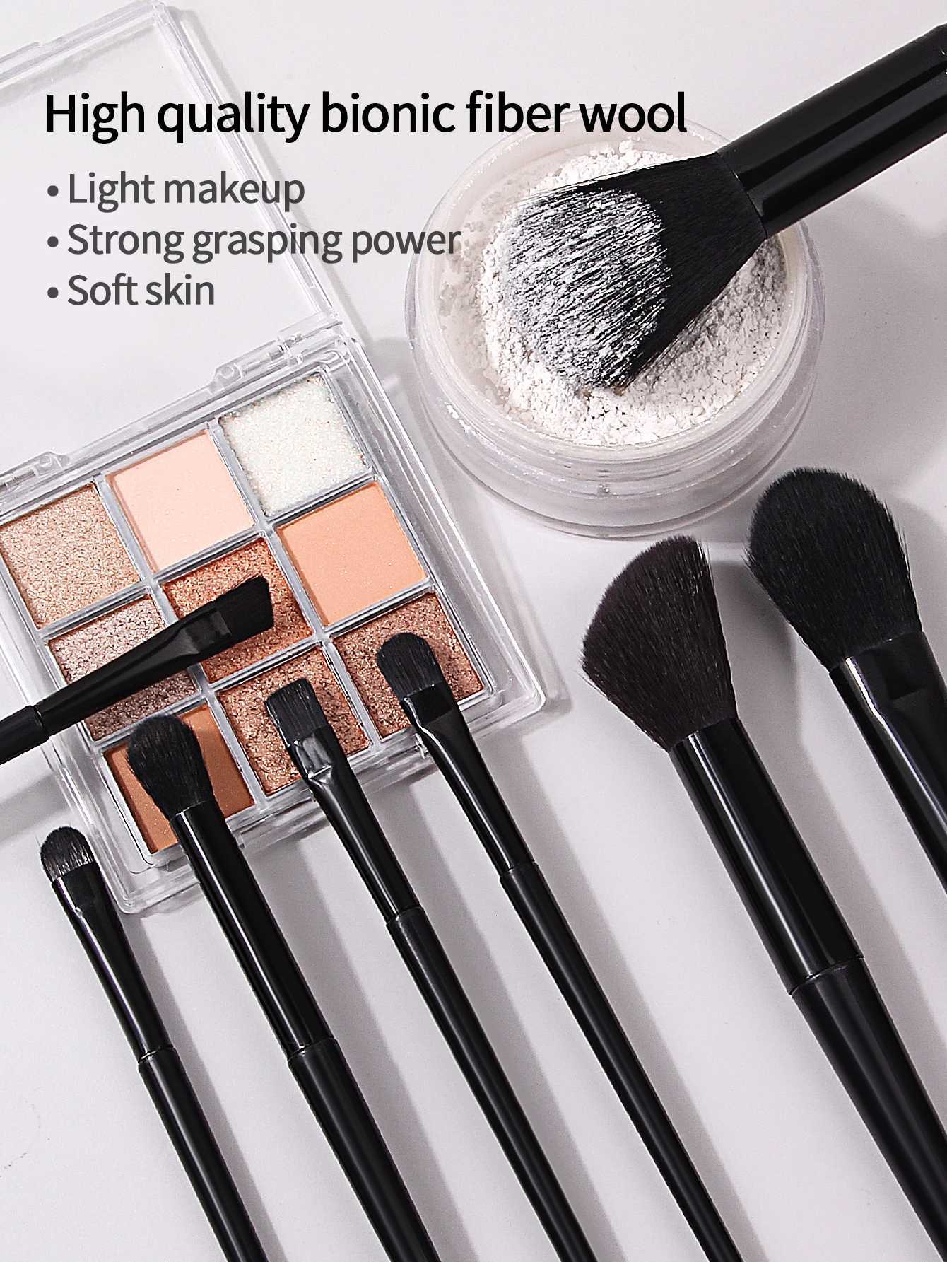 14PCS Low Price Makeup Brush Set With Makeup Brush Pouch Cosmetic Brushes With Fashion Makeup Brush BagT251205