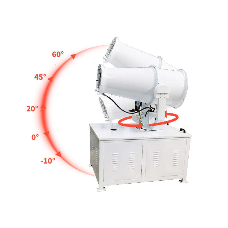360 Degree Rotating Fog Dispersion Cannon with Remote