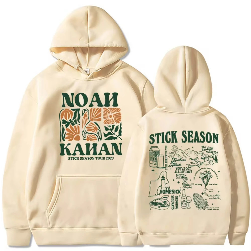 Noah Kahan Stick Season Tour Merch Gift Fans Hoodies Pullover Tops Streetwear Unisex Pullover Oversized Fashion Sweatshirts251129