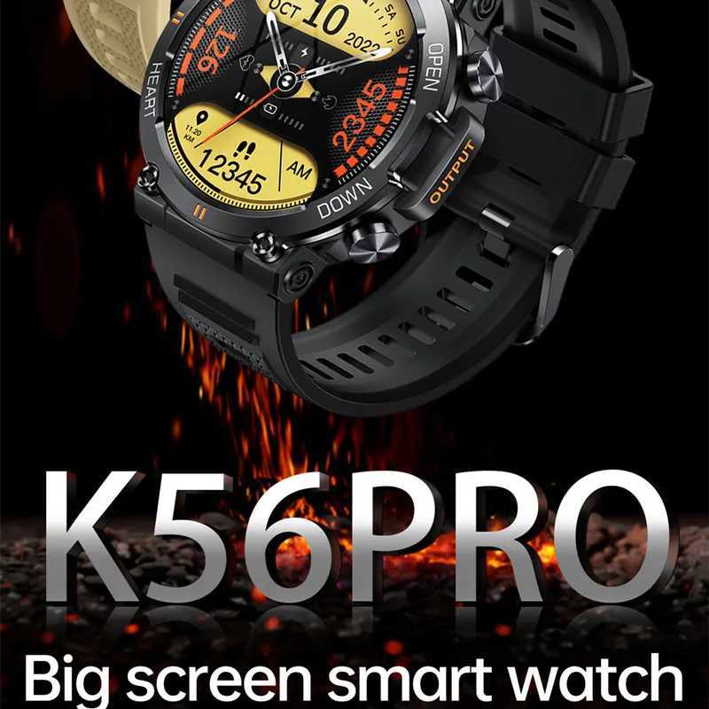 K56 Pro Smart Watch Big Sn Men Outdoor Sports Call Smartwatch Wen Health Monitor Wristwatch Fitness Bracelet Y251205