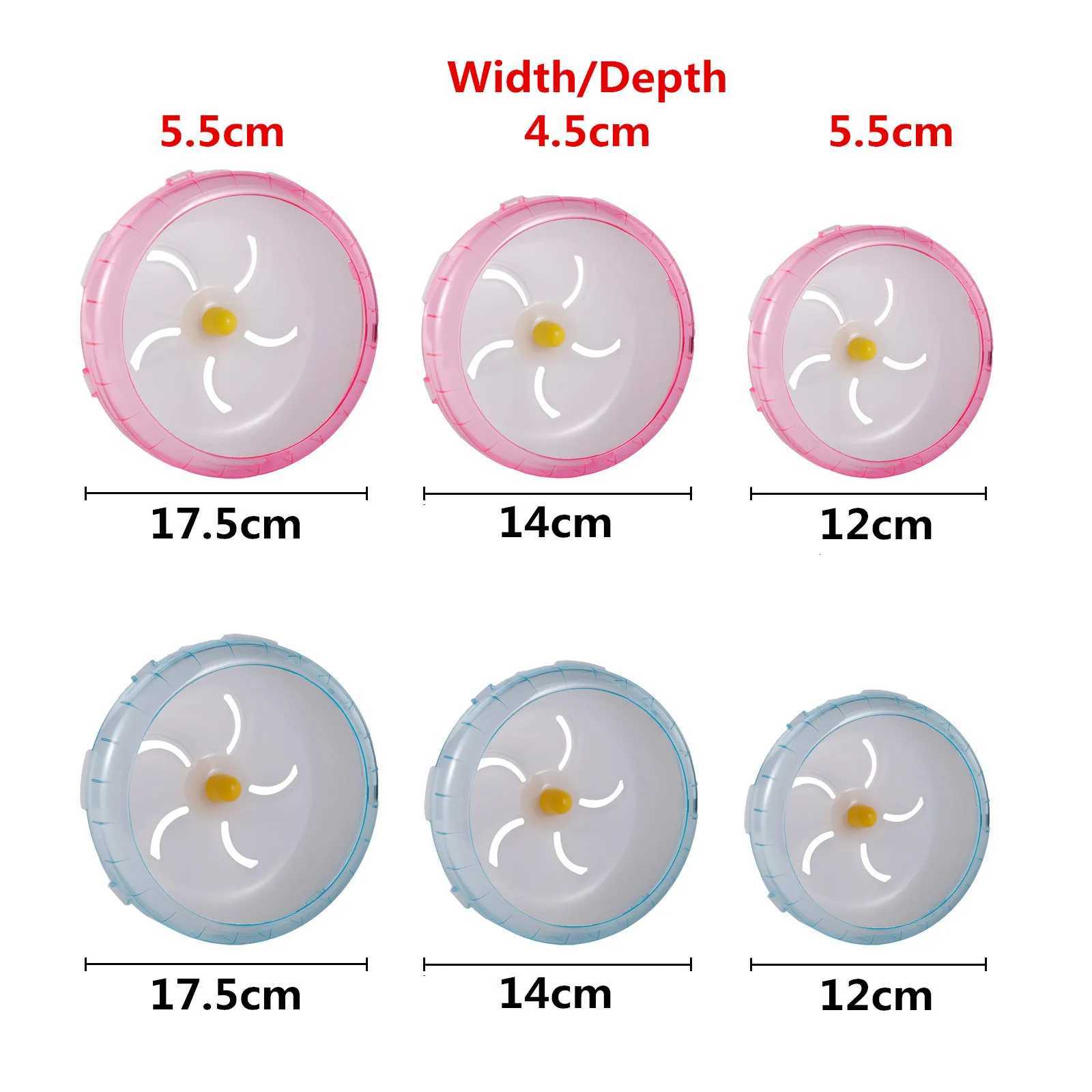 1 Pc Hamster Running Disc Toy Silent Golden Bear Guinea Pig Pet Exercise Wheel Small Pet Rotating Jogging Wheel Cage Accessories M251205