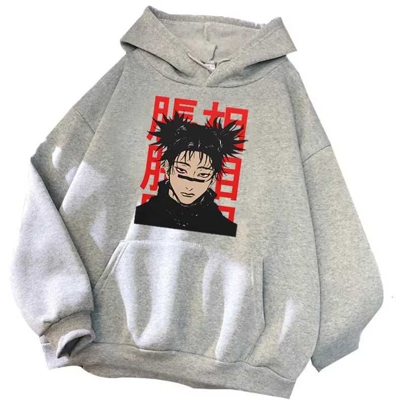 Unisex Jujutsu Kaisen Anime Long Sleeve Hoodie Choso Printed Streetwear Harajuku plus Size Men Women Pullover SweatshirtXJ251205