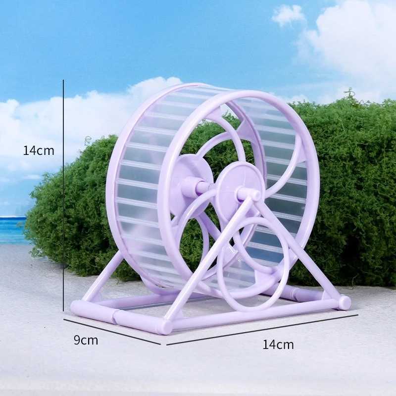 Hamster Running Wheel HamsterUltra Quiet Anti Jamming Small Animal Sports Running Wheels HamsterCage Accessories Toys Hamster M251205