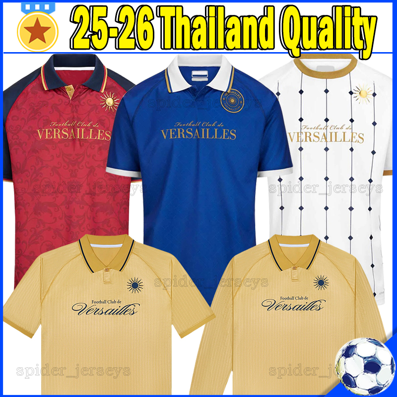 XXXL 4XL 25 26 Versailles L atelier Soccer Jerseys GUILLAUME ODZOUMO ZEMOURA BASQUE Men Uniforms 2025 2026 TRAORE KALAI OUCHEN KOFFI Long sleeves Football Shirts
