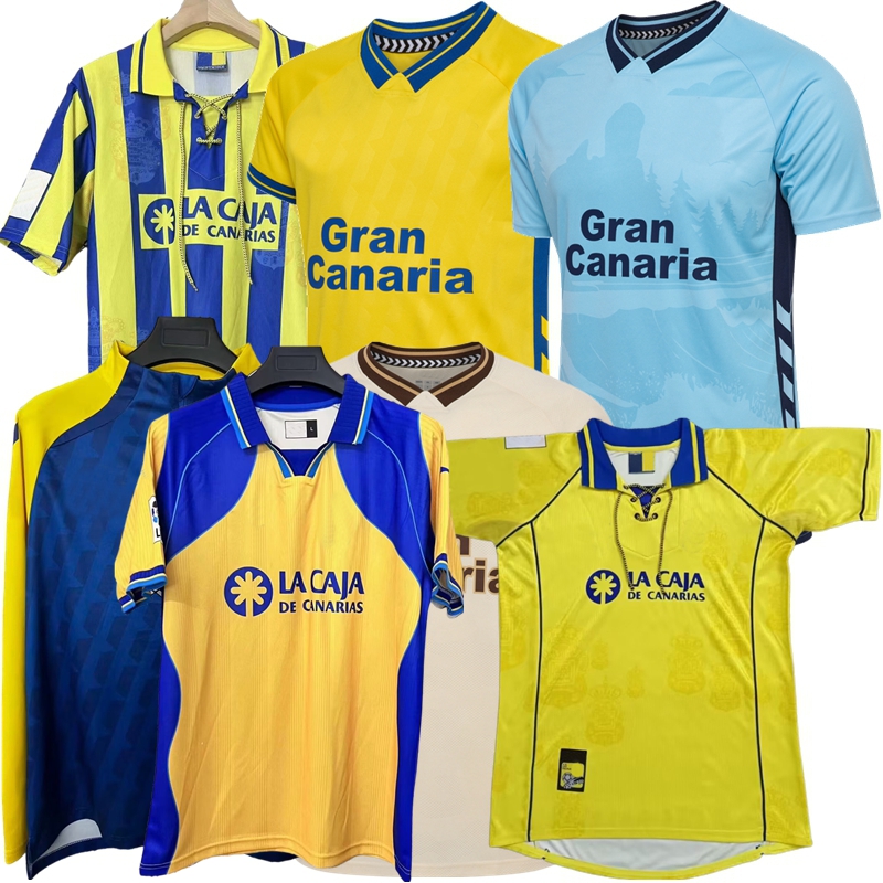 Retro Classic 1995 96 1997 1998 2000 2001 UD Las 2025 2026 Soccer Jerseys Palmas SANDRO MARC MANUEL FUSTER LOIODICE KIRIAN MIKA MARMOL 97 98 25 26 football men