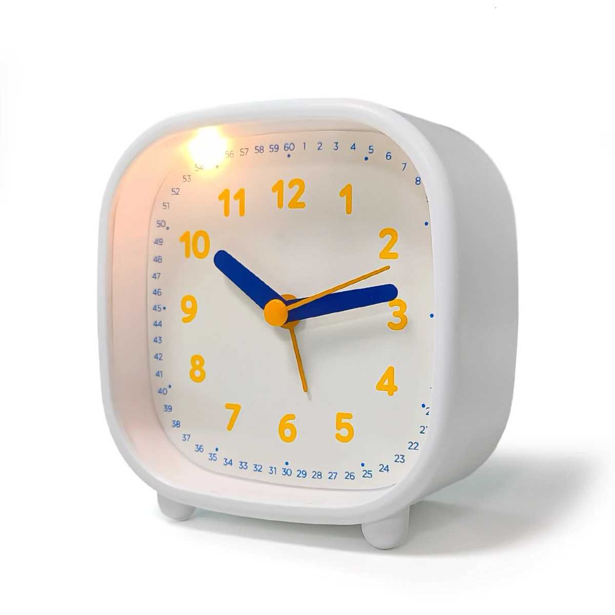 New Student Learning Alarm Clock Children Night Light Table Clock Kids Bedhead Alarm Clock M251205 - view 7