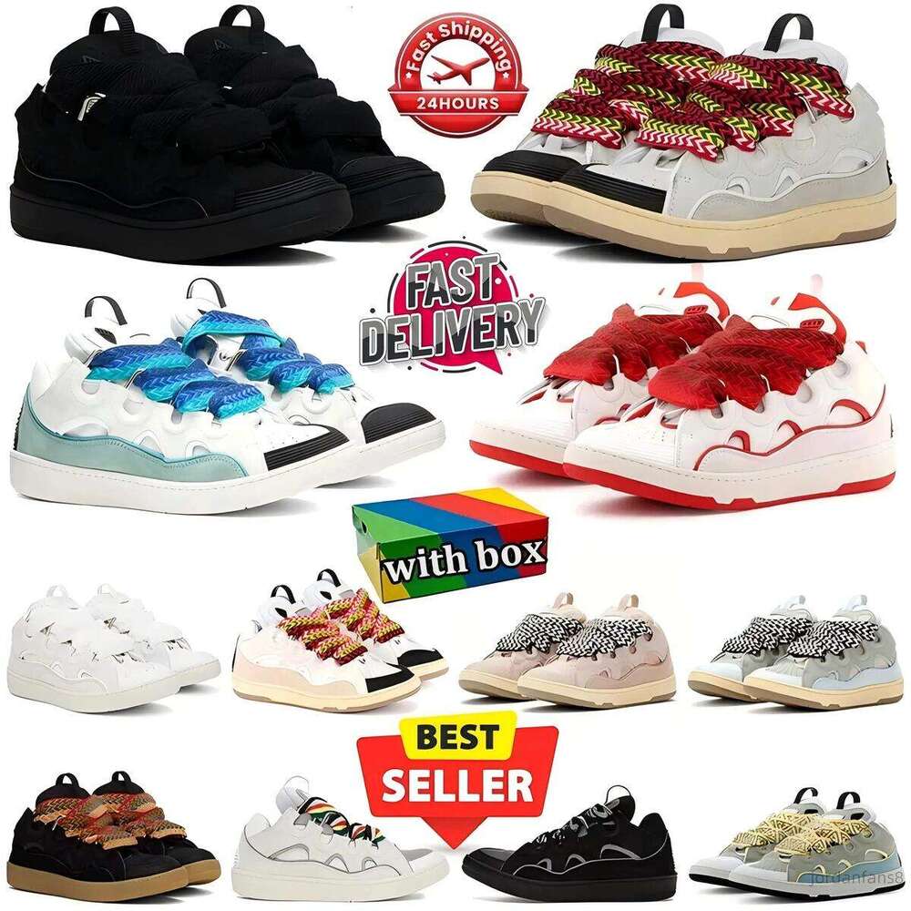 Top Designer Leather Curb Sneakers Dress Shoes For Men Women Extraordinary Casual Platform Sneaker Graffiti Leopard Outdoor Mens Trainers Size 35-47