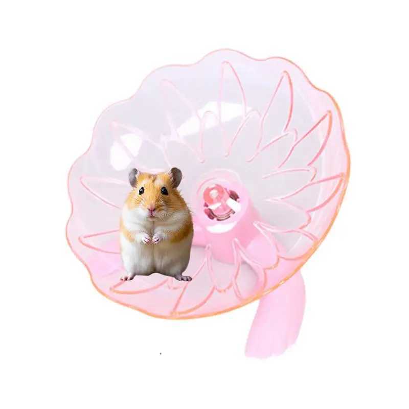 Silent Hamster Wheel Hamster Running Wheels Mice Cage Accessories Stable Transparent Jogging Spinner Pet Enrichment For Ferret M251205