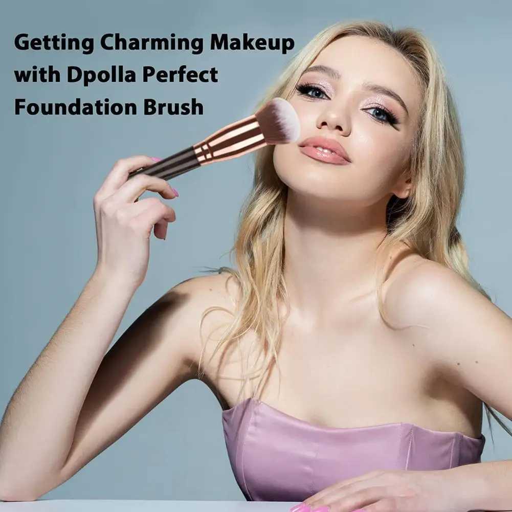 15pcs Champagne Makeup Brushes Set for Cosmetic Foundation Powder Blush Eyeshadow Kabuki Blending Make Up Brush Beauty ToolT251205