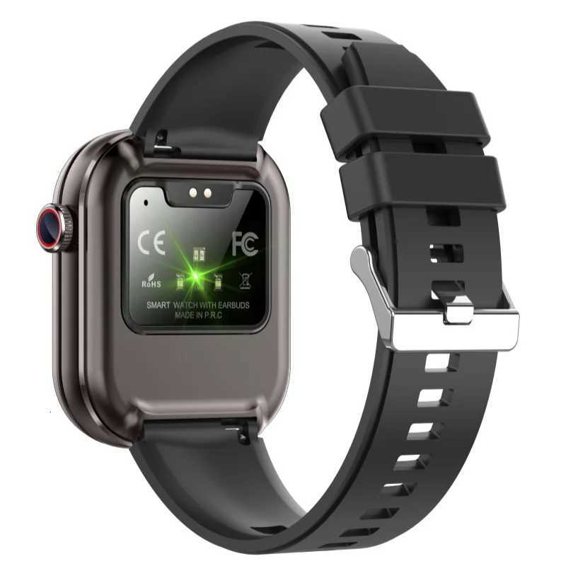 T99 Smartwatch Wireless TWS Earbuds 202inch IPS 320x385 BT50 Call IP67 Waterproof Smart Bracelet 300mAh New Watch Y251205