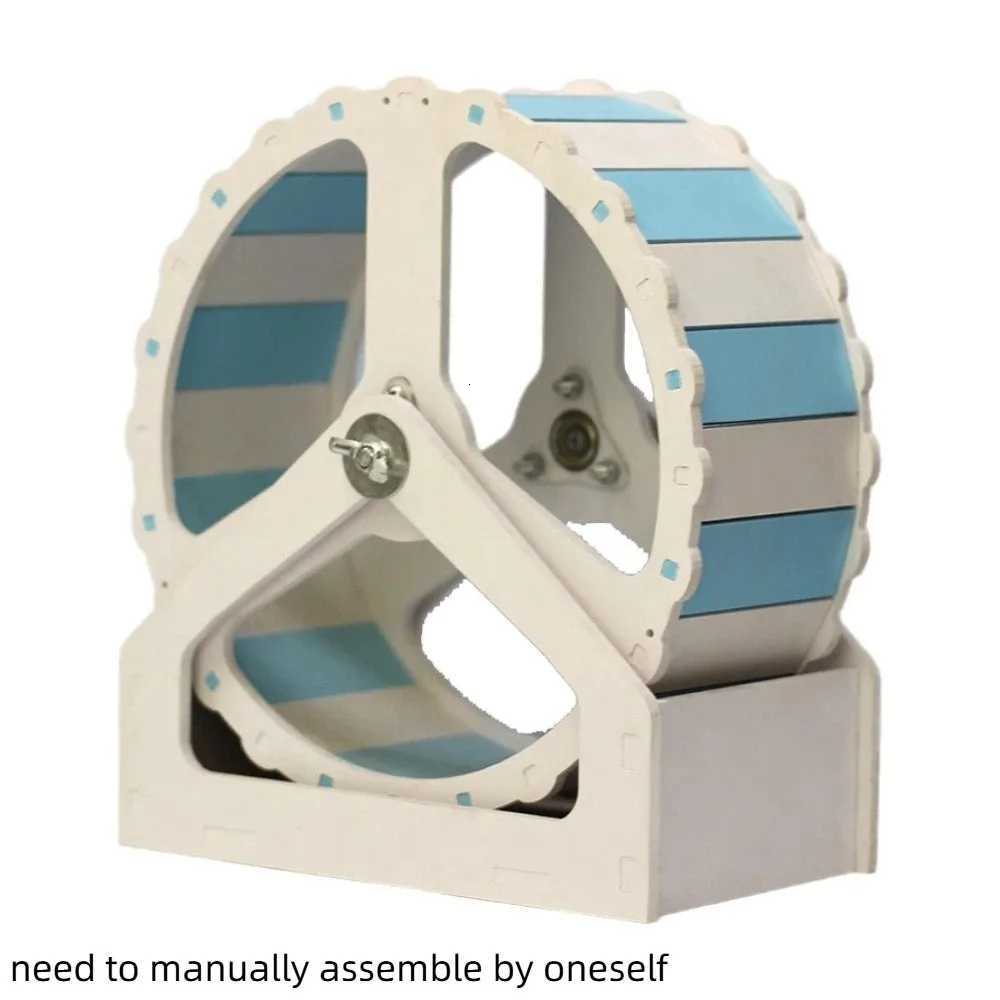 Pet Accessories Plastic Hamster Running Wheel Stable Base Colorful Rodent Running Wheel Silent 21cm Exercise Wheel Pet Exercise M251205