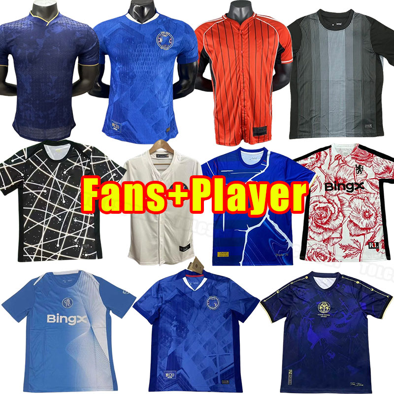 chelses CFC 2025 2026 PULISIC soccer jerseys CHELSEAA Fans Player Version ZIYECH HAVERTZ WERNER CHILWELL MOUNT JORGINHO football shirt POLO Training pre-match