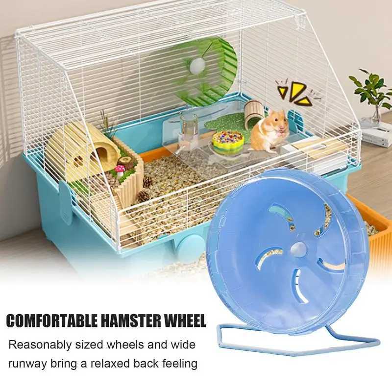 Rat Exercise Wheel Hamster Sport Running Wheel Small Rodent Mice Silent Jogging Pets Running Sports Gerbil Exercise Play Toys M251205