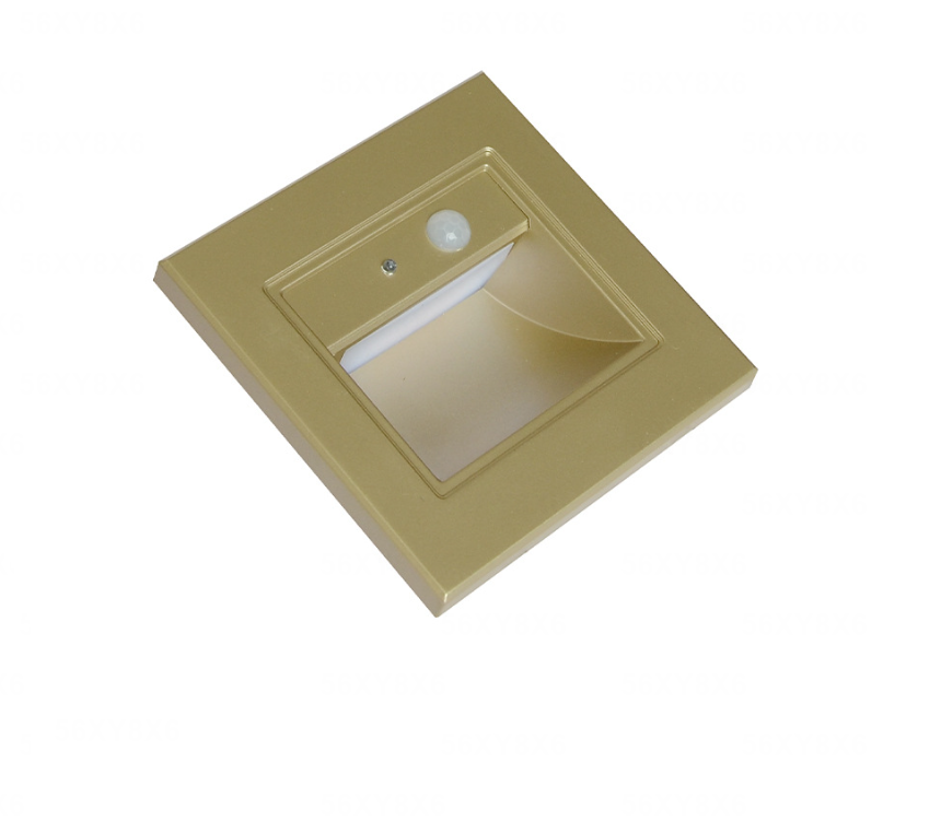 Recessed Led Wall Lamps PIR Motion Sensor Stair Case Light AC85-265V Step Lamp Corridor Lighting Indoor Wall Lights