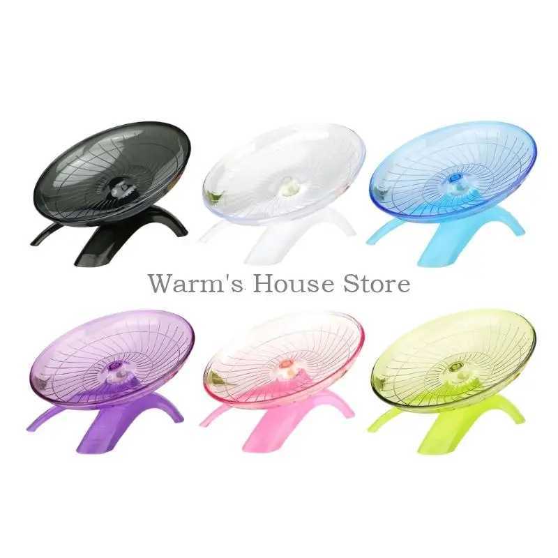 Permanent Hamster Running Wheel Stable Dish Quiet Turn For Cage Animals M251205