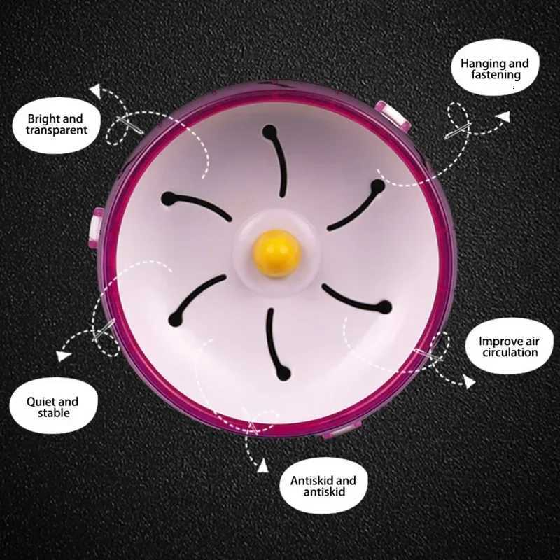 Pet Hamster Running Wheel Toy Exercise Wheel for Hamsters Quiet Spinner Running Wheel for Small Pet Hamsters Mice Rat Gerbils M251205