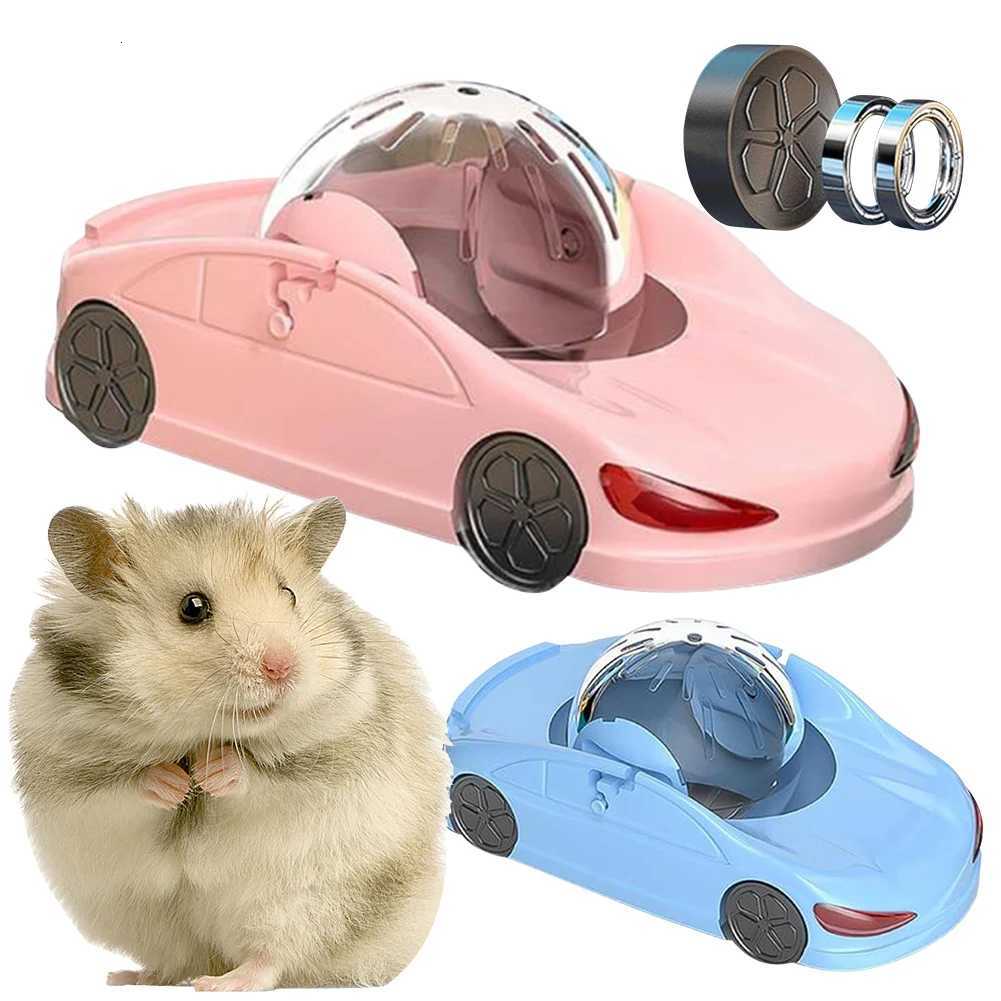 Hamster Running Ball Transparent Rolling Toy Car Exercise Wheel Hamster Car for Hamsters M251205