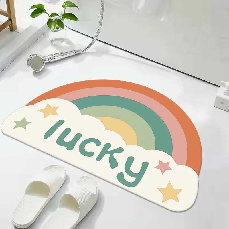 German diatom mud floor mat bathroom absorbent non-slip foot mat toilet door mat bathroom carpet H251205