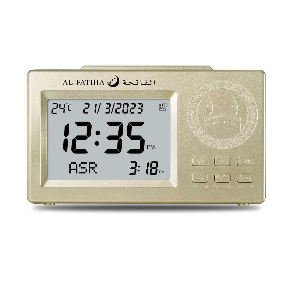 Digital LED Azan Clock Muslim Islamic Islam stylish Azan Adhan Prayer Reminder Alarm Mosque Wall Clock Prayer Time Hijri M251205 - view 5