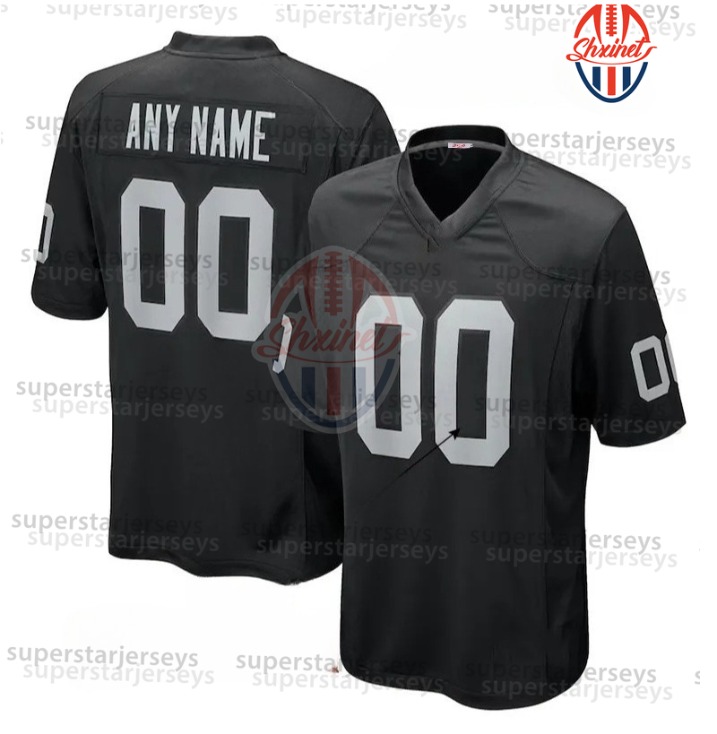 98 Crosby Custom Football jersey Jeanty Brock Bowers Thornton Jr. Pickett Laube Stokes Carlson Jerseys - Embroidered Version For Fans and Lovers