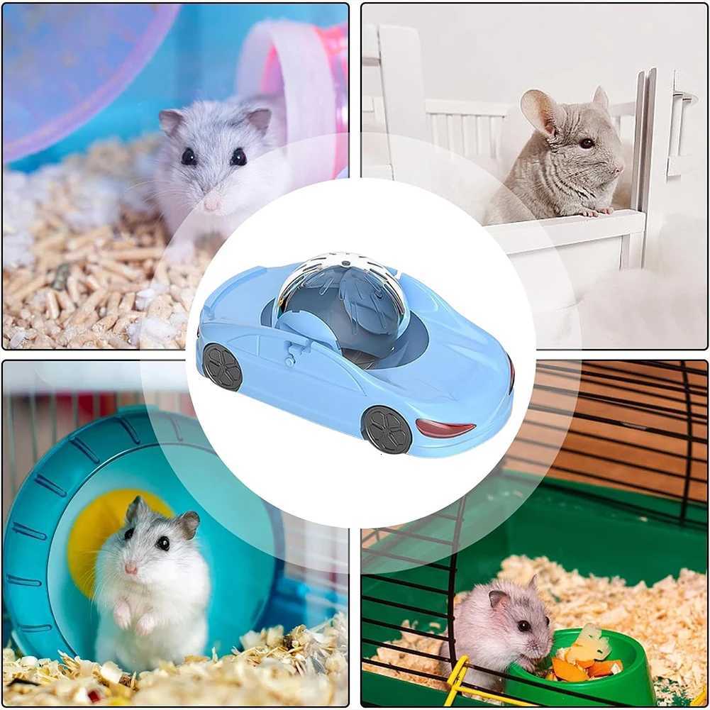 Hamster Running Ball Transparent Rolling Toy Car Hamster Running Wheel Hamster Car for Hamsters M251205