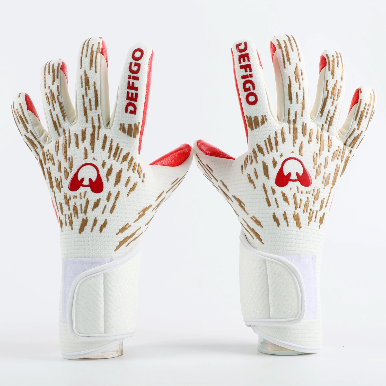 Mens Boys Thicken Latex Goalkeeper Gloves Soccer Football Professional Match Games Training Goal Keeper Anti-slip Goalie Gloves 251129