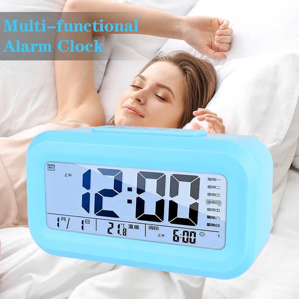LED Digital Alarm Clock for Office Simple Clocks Home Bedroom Desktop Mini Electronic Clocks Desk Clock M251205 - view 4