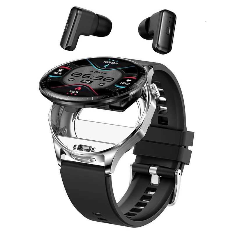 T98 Smart Watch TWS 2-in-1 Earphones Health Exercise Monitoring set Smartwatch Build-in Wireless Earbuds Y251205