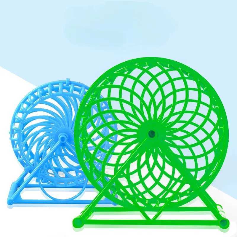 Funny Hamster Mouse Mice Small Exercise Toy Hamster Sports Run Spinner Sport Wheel Hamster Cage Toys Small Animals Pet Supplies M251205