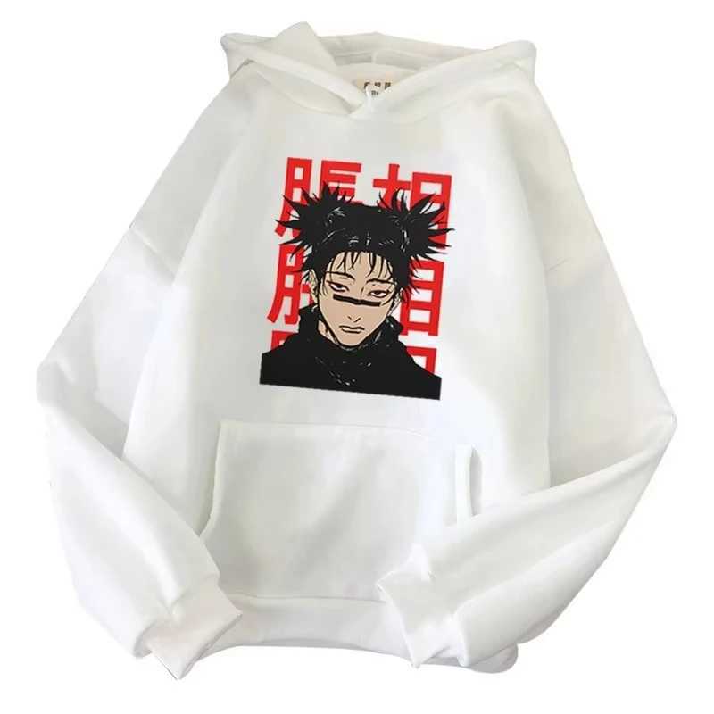 Unisex Jujutsu Kaisen Anime Long Sleeve Hoodie Choso Printed Streetwear Harajuku plus Size Men Women Pullover SweatshirtXJ251205