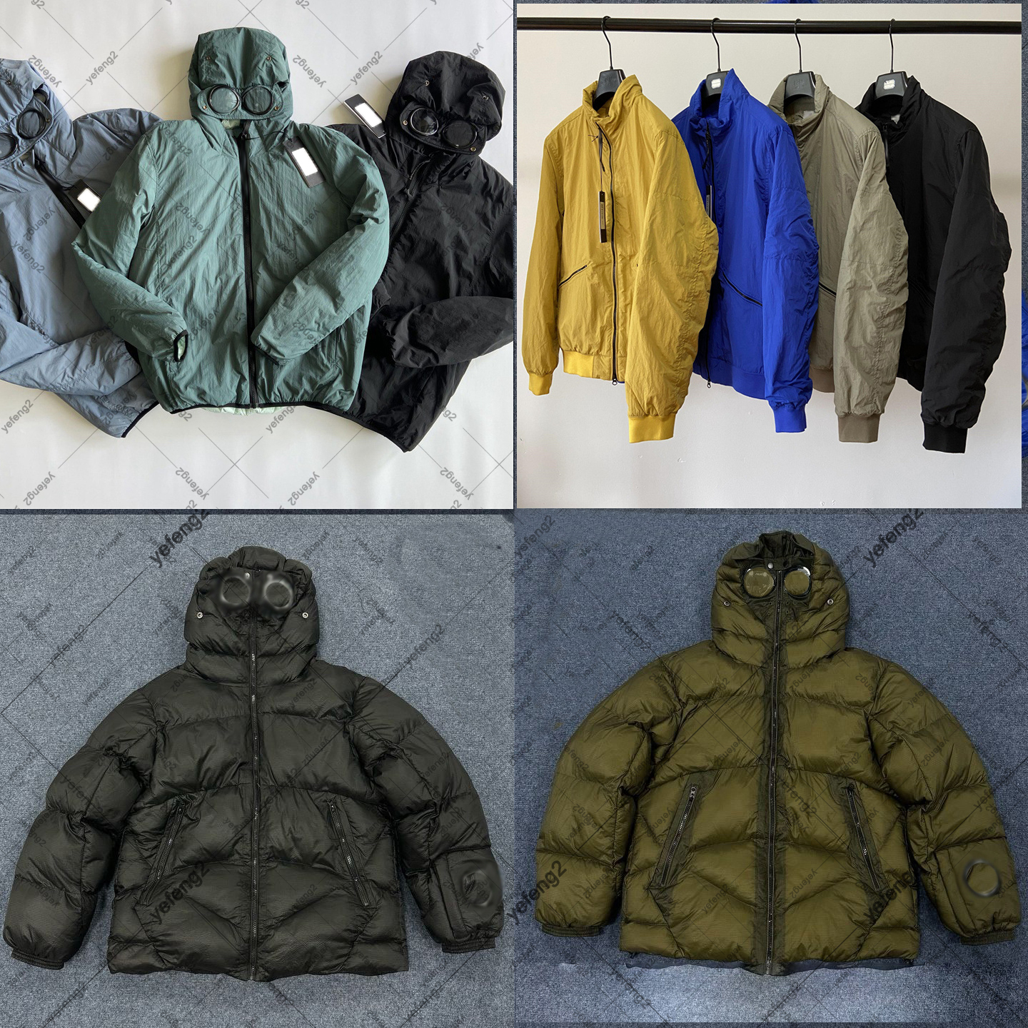 Mens jacket designer puffer jacket zipper hoodies classic fashion autumn and winter cotton padded jacket