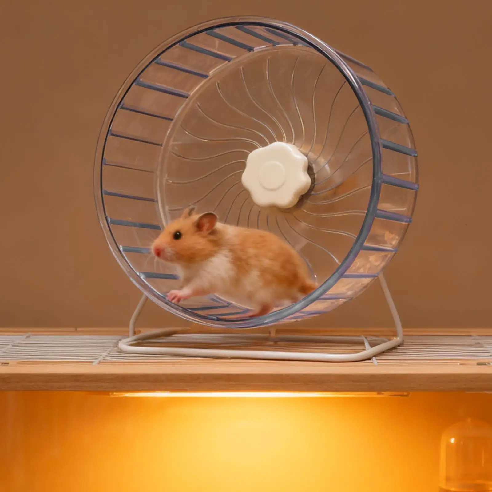 Hamster Running Wheel Double-Bearing Silent Cage Spinner Gerbil Small Animals Exercise for Mice Dwarf Hamster running wheel M251205