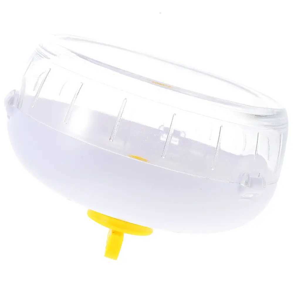 21Cm Transparent Silent Running Wheel For Gerbil Hedgehog Chinchilla Guinea Pig Mice Squirrel Pet Exercise Wheel Pet Product M251205