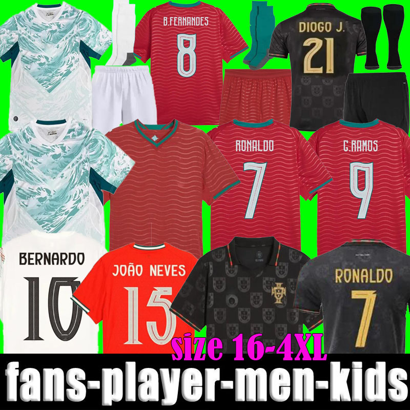 2026 2027 Portuguesa portugal soccer Jerseys Special RoNalDo men kids kit FANS player 25 26 27 CR7 DANILO Football shiirts BRUNO FERNANDES JOAO FELIX RUBEN RAFA LEAO