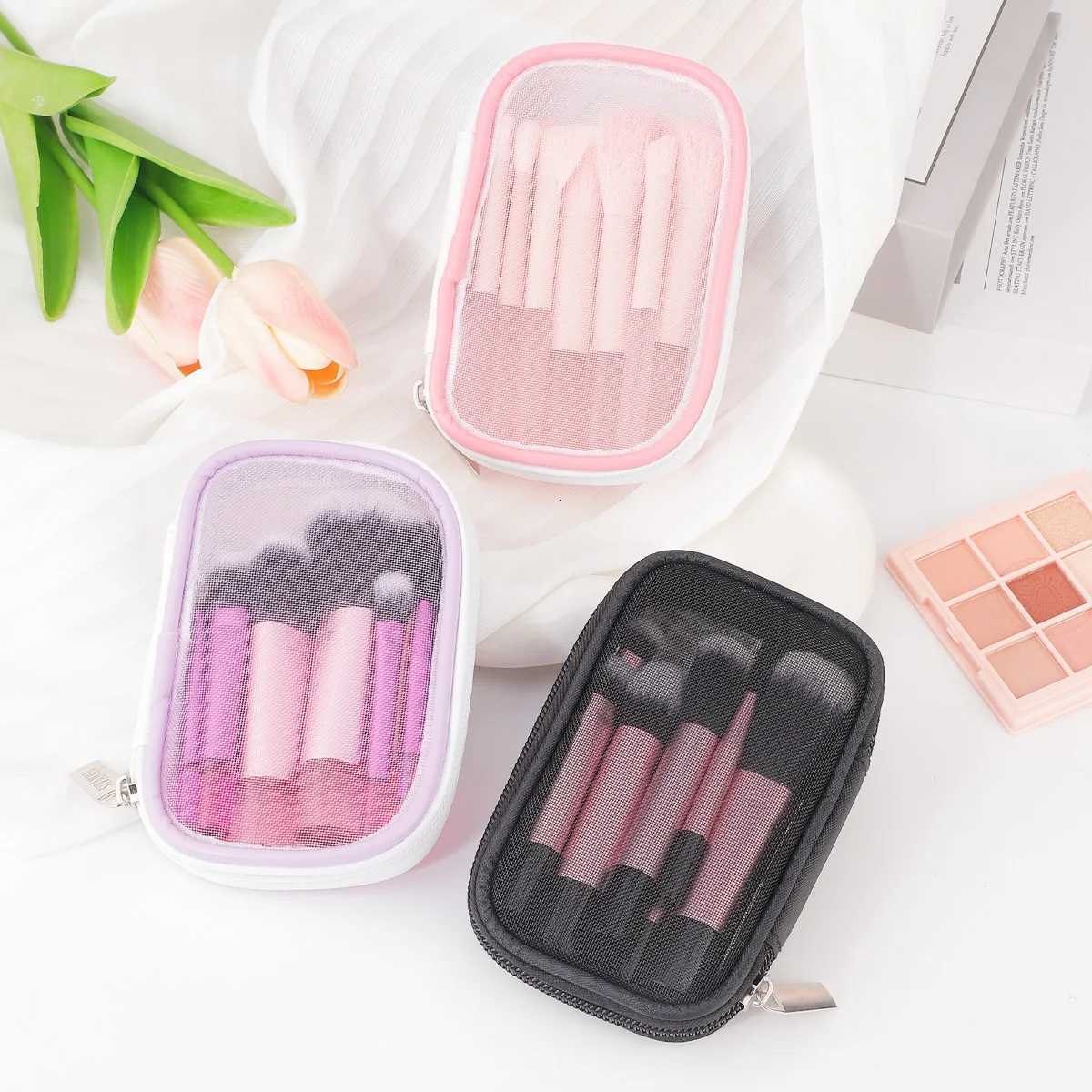 10pcs Mini Makeup Brush Set Powder Eyeshadow Foundation Blush Concealer Beauty Makeup Tools Brush Professional SuppliesT251205
