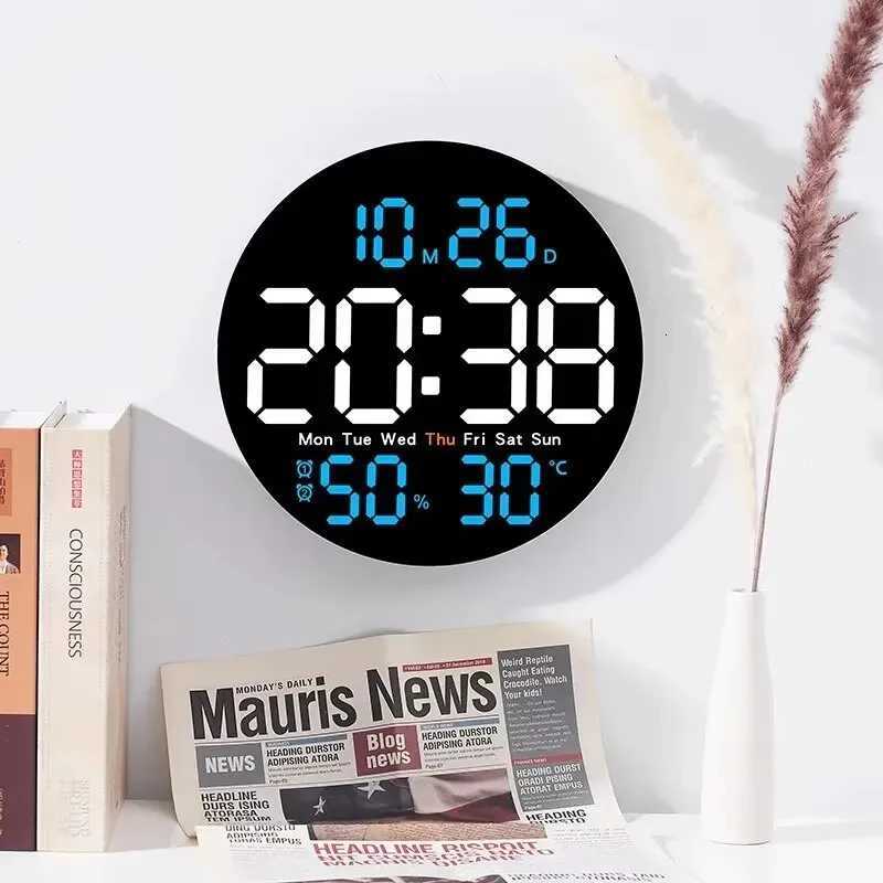 Digital Wall Clocks Large Screen With Timing Countdown Function Clocks For Home Bedroom Living Room Office Home Decoration M251205