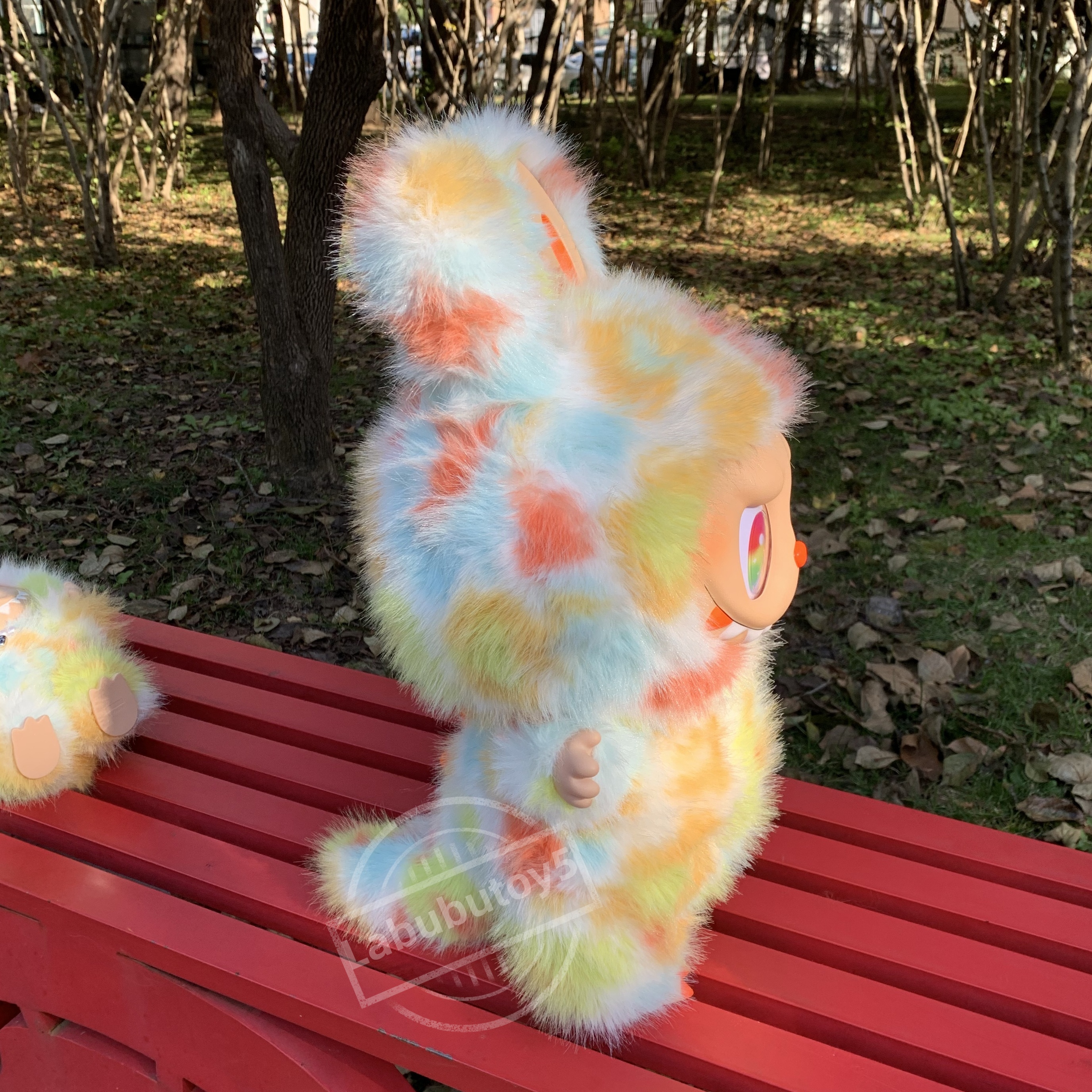 High Quality Revamped 58cm Labubu Big Into Energy Series Rock Universe Vinyl Plush Doll For Festival Gifts In Stock
