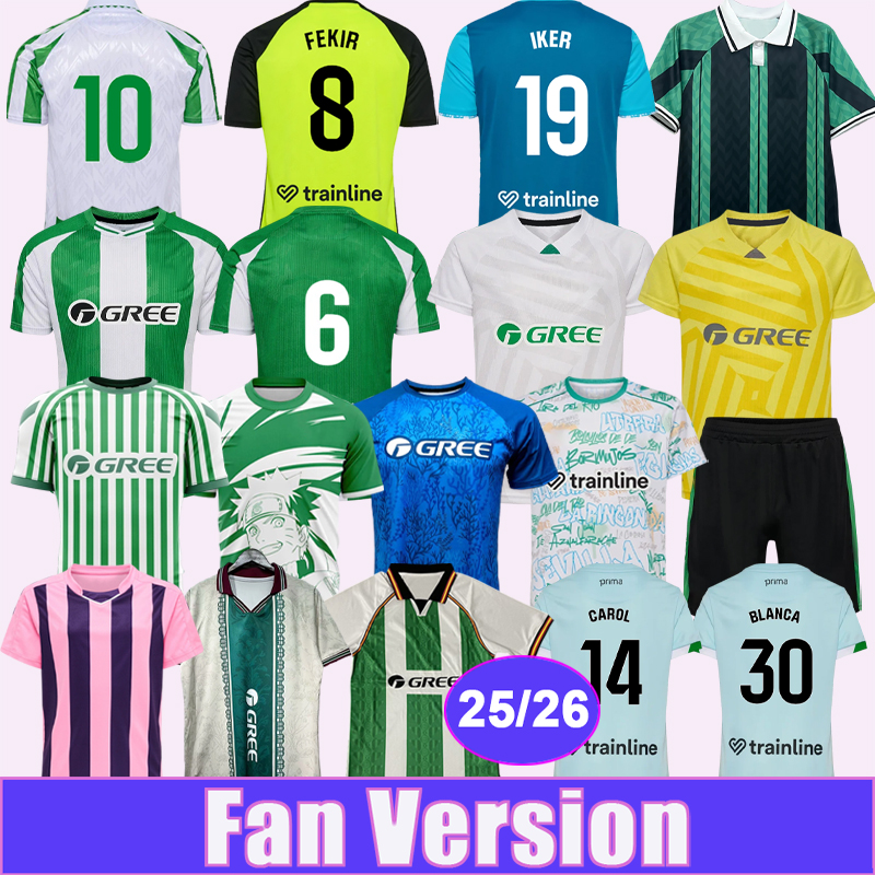 25 26 FEKIR Soccer Jersey JUANMI BAKAMBU AVILA CHIMY EZ ABDE PERRAUD RODRI IKER Home Away 3rd GK Pre-match Special Football Shirts