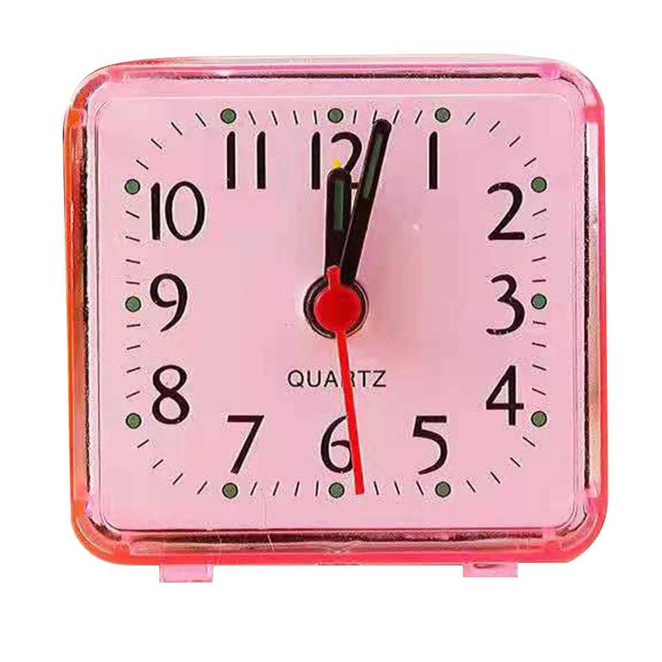 Compact Battery Operated Small Alarm Clock for Bedside Use Quartz Movement with Beeping For Wake Up Sound Easy Read M251205 - view 3