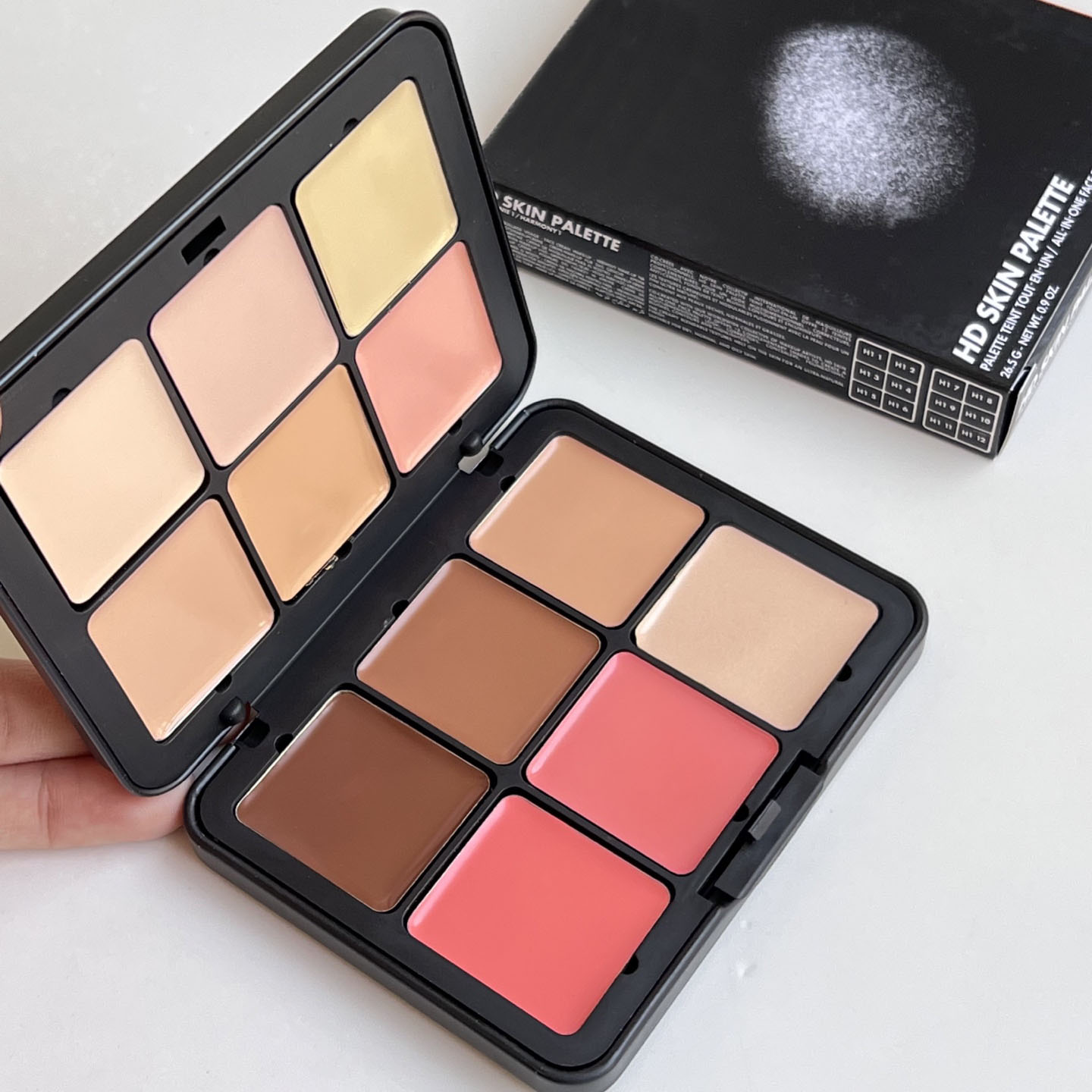 2025 New Top Quality Double Use 12 Colors Lip Cheek Blush Cream Professional Woman Face Makeup Palette HD Skin Cosmetic Cream