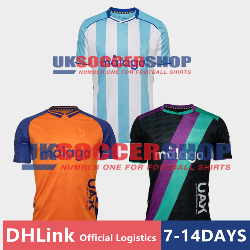 MALAGA CF soccer jersey 25th Anniversary Kit Kids remake RETRO 24 25 Home Away Football Shirts Men BUSTINZA M. JUANDE RAMON FEBAS ALEX GALLAR