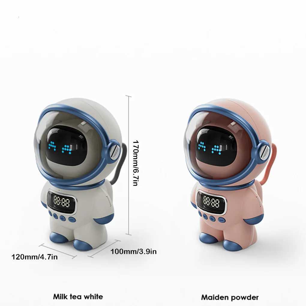 Astronaut Styling Stereo Wireless Smart Alarm Clock Speaker Audio Music Player USB Charging Night Lamp Table Clocks Decoration M251205 - view 7