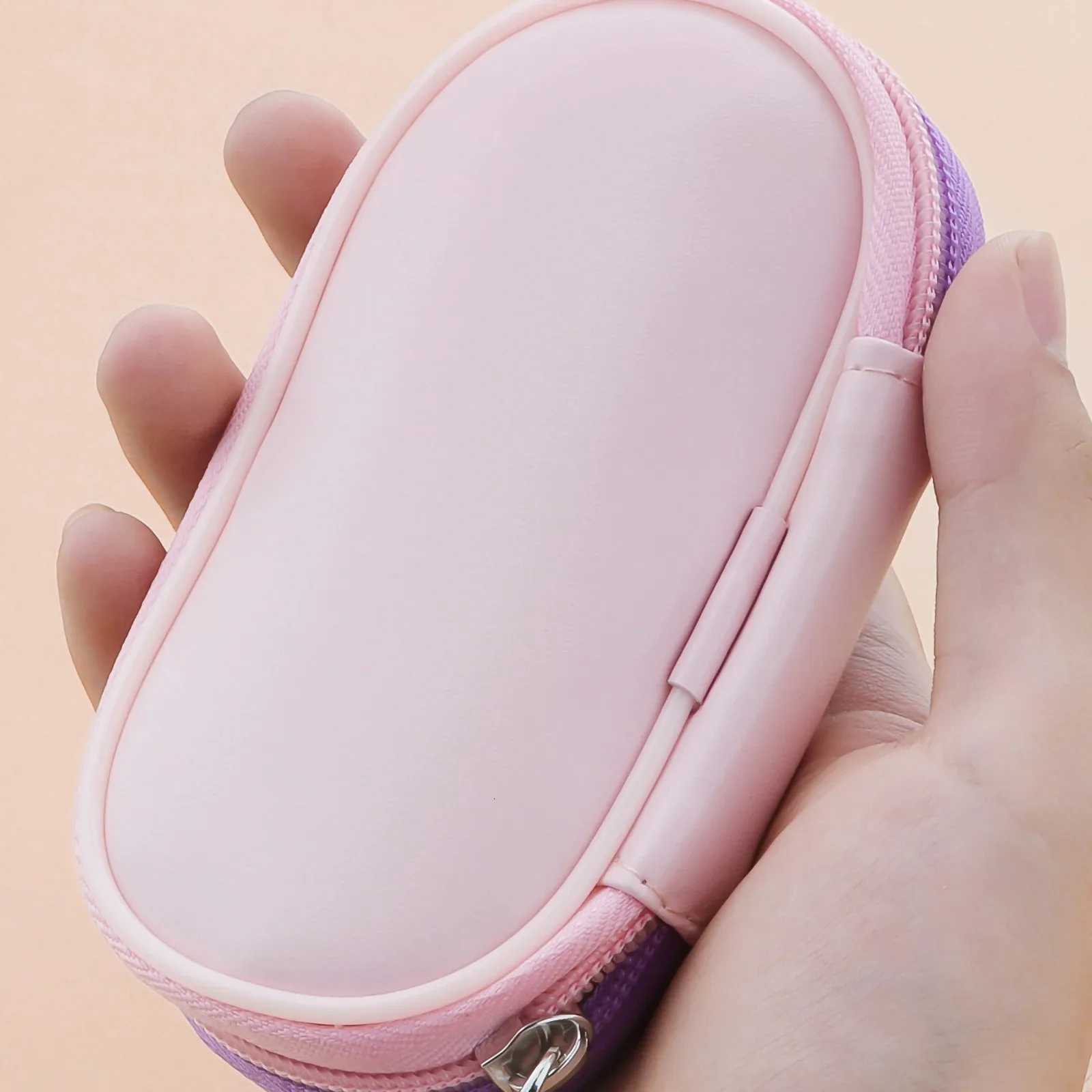 10-Piece Mini Makeup Brush Set - Travel Size Palm Brush with Puff Professional Portable Makeup Tools for On-The-GoT251205